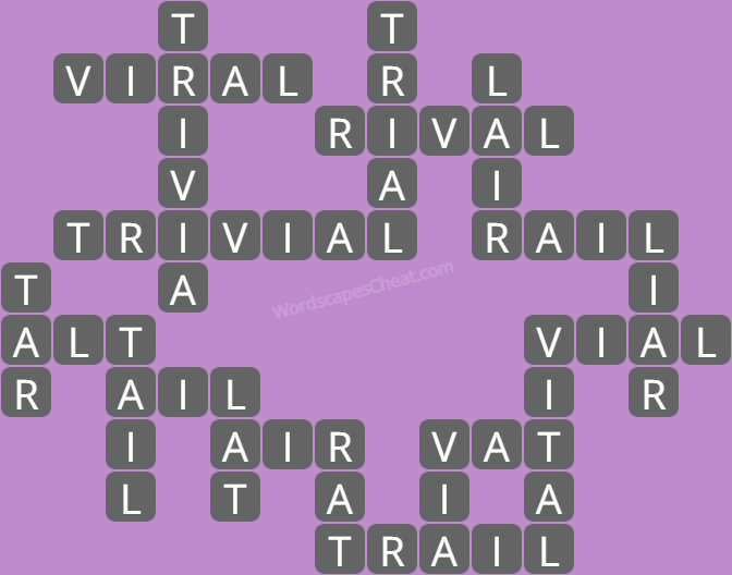 Wordscapes level 708 answers