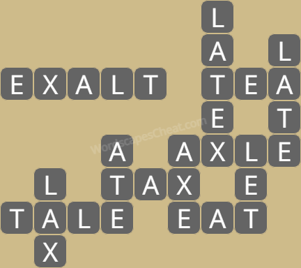Wordscapes level 72 answers