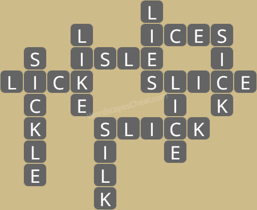 Wordscapes level 722 answers