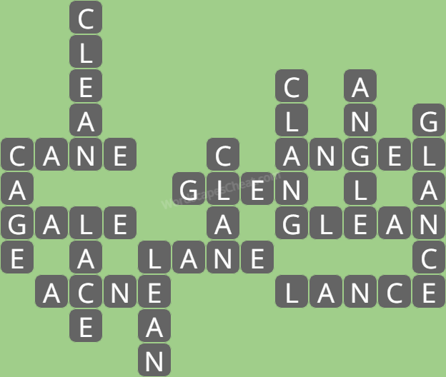 Wordscapes level 724 answers