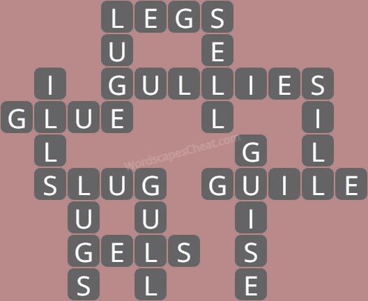 Wordscapes level 740 answers