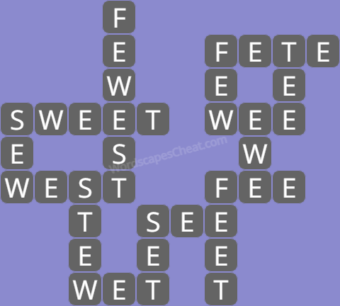 Wordscapes level 767 answers