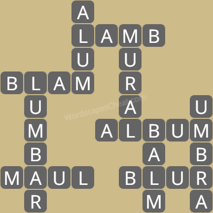 Wordscapes level 842 answers