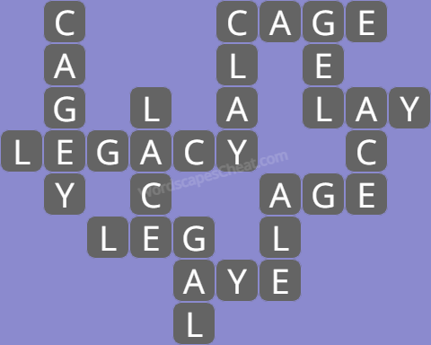 Wordscapes level 87 answers