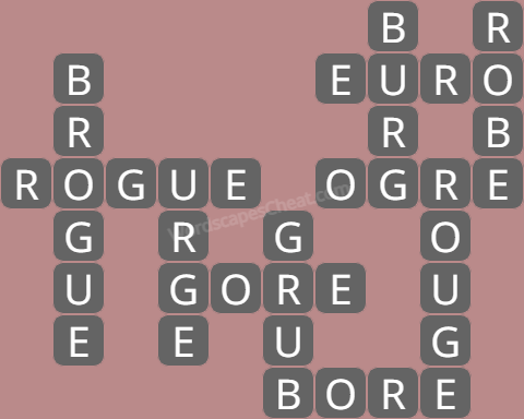 Wordscapes level 890 answers