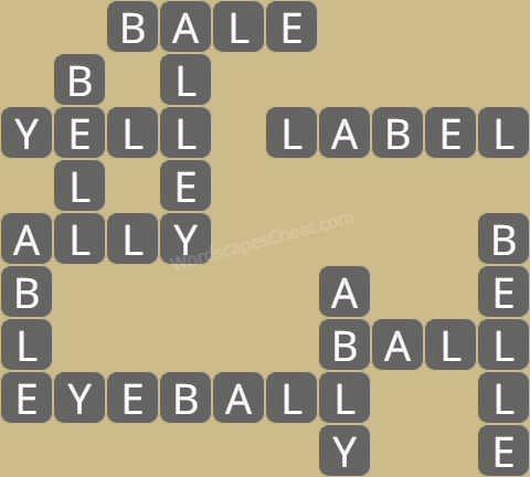 Wordscapes level 912 answers