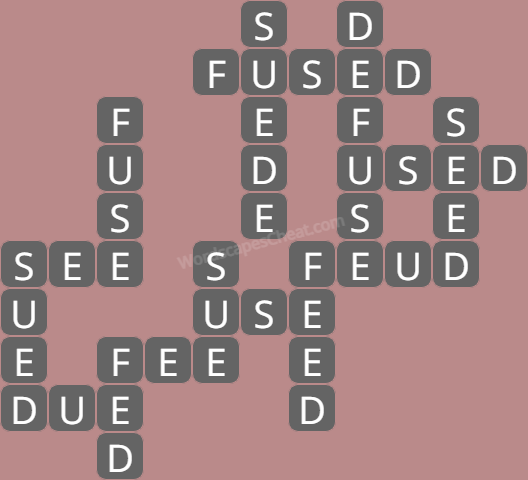 Wordscapes level 6020 answers