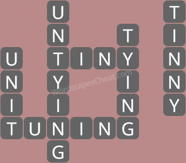Wordscapes level 6030 answers