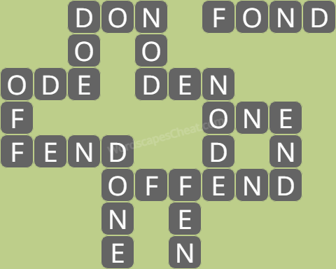 Wordscapes level 6043 answers