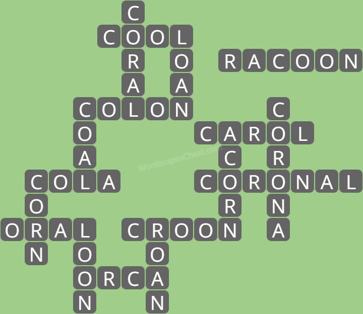 Wordscapes level 6044 answers