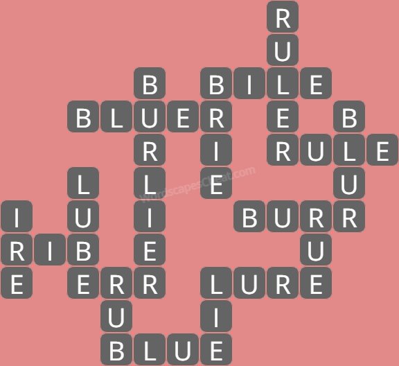 Wordscapes level 6051 answers
