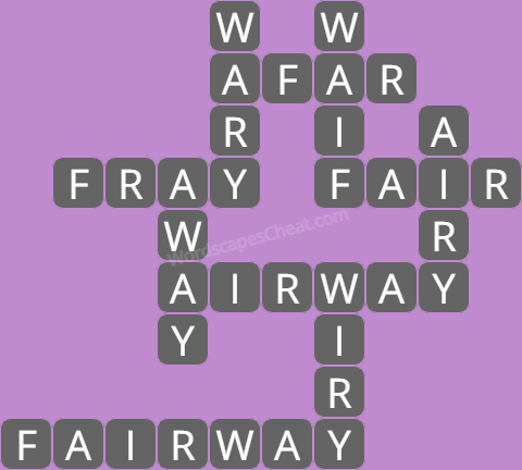 Wordscapes level 6128 answers