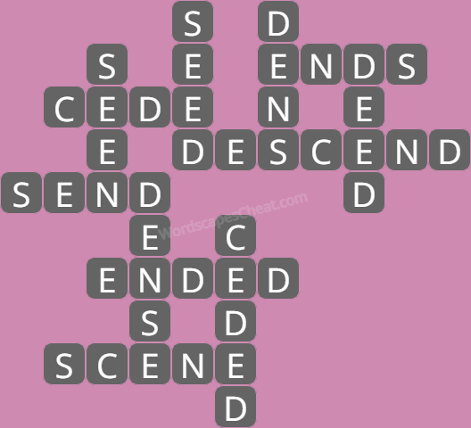 Wordscapes level 6139 answers
