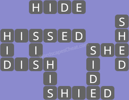 Wordscapes level 6167 answers