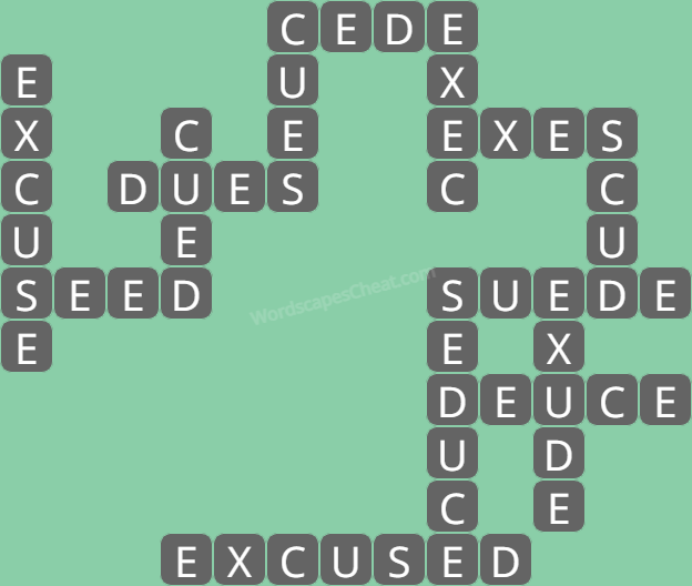 Wordscapes level 6175 answers