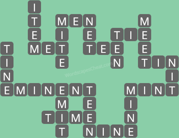 Wordscapes level 6185 answers