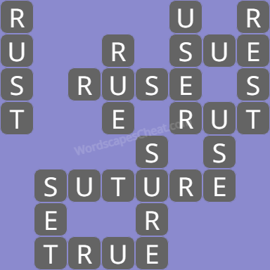 Wordscapes level 6187 answers