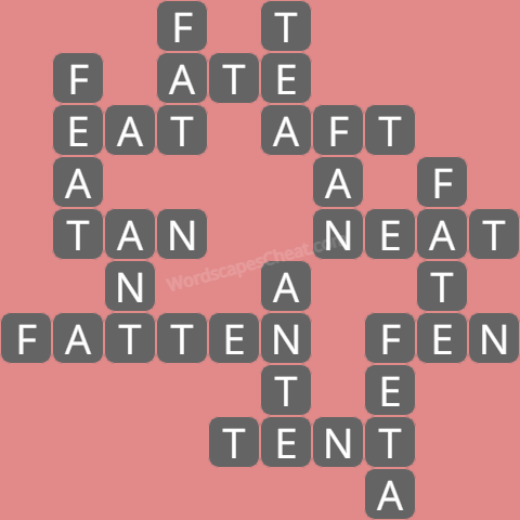 Wordscapes level 6191 answers
