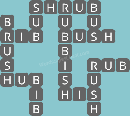 Wordscapes level 6206 answers