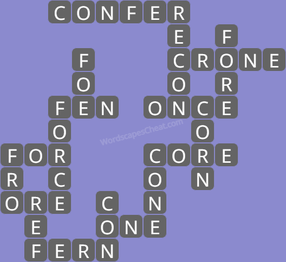 Wordscapes level 6227 answers