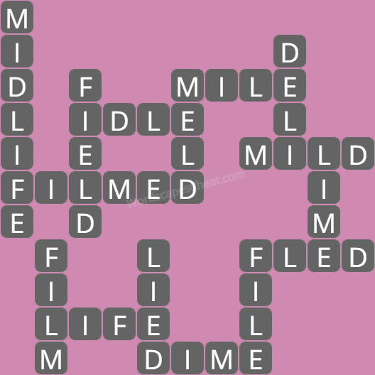 Wordscapes level 6229 answers