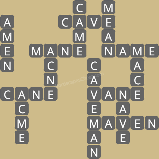 Wordscapes level 6232 answers