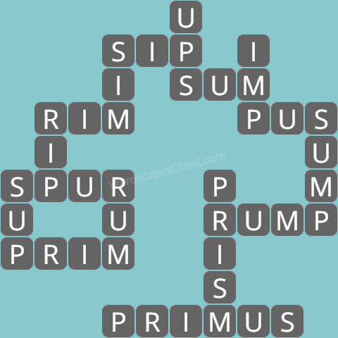 Wordscapes level 6246 answers