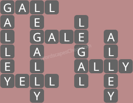 Wordscapes level 6250 answers