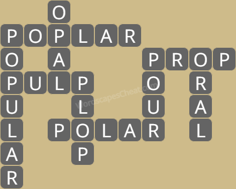 Wordscapes level 6252 answers