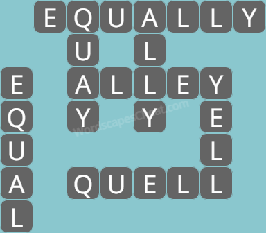 Wordscapes level 6256 answers