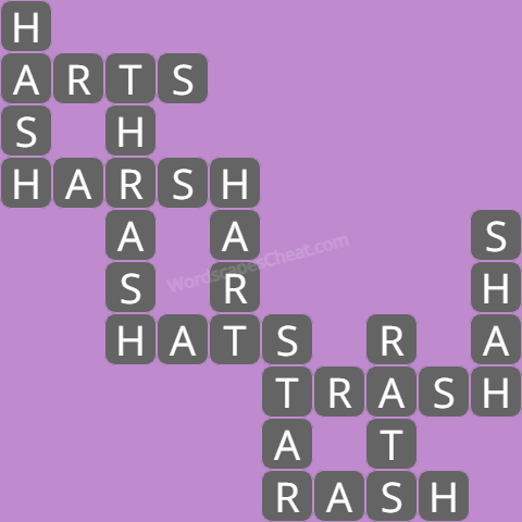 Wordscapes level 6258 answers