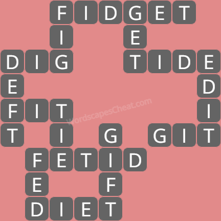 Wordscapes level 6261 answers