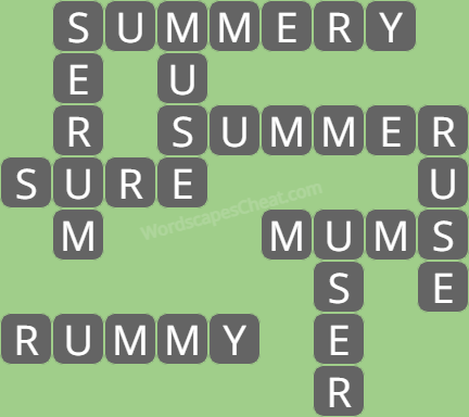 Wordscapes level 6294 answers