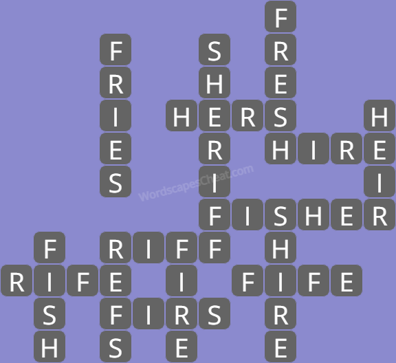 Wordscapes level 6307 answers