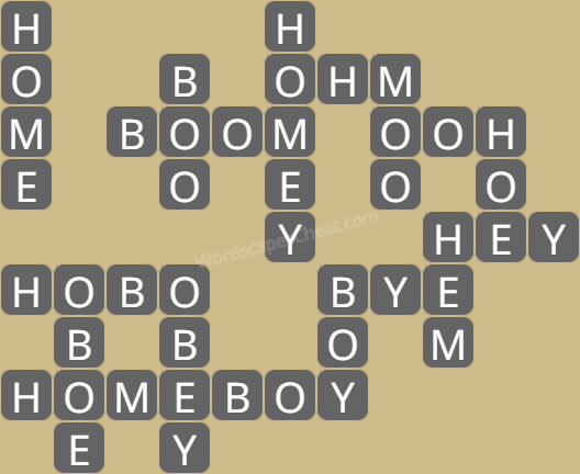Wordscapes level 6312 answers