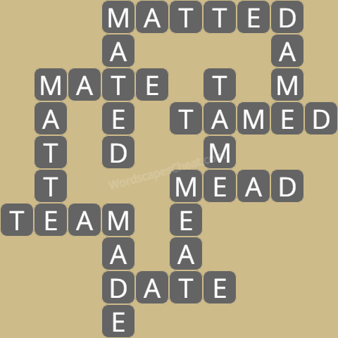 Wordscapes level 6332 answers