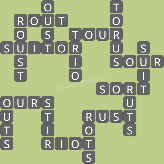 Wordscapes level 6333 answers