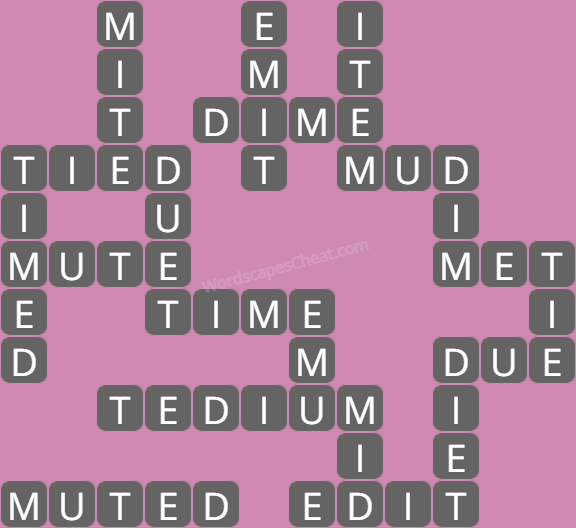 Wordscapes level 6339 answers
