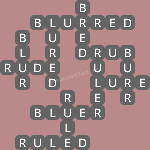 Wordscapes level 6350 answers