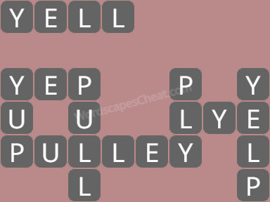 Wordscapes level 6360 answers