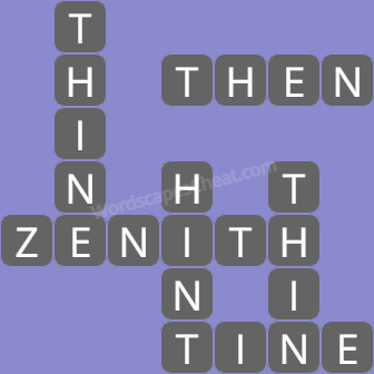 Wordscapes level 6387 answers