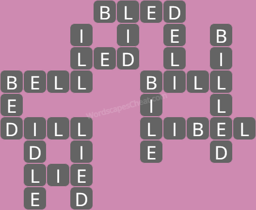 Wordscapes level 6389 answers
