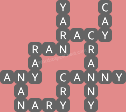 Wordscapes level 6391 answers