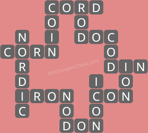 Wordscapes level 6421 answers