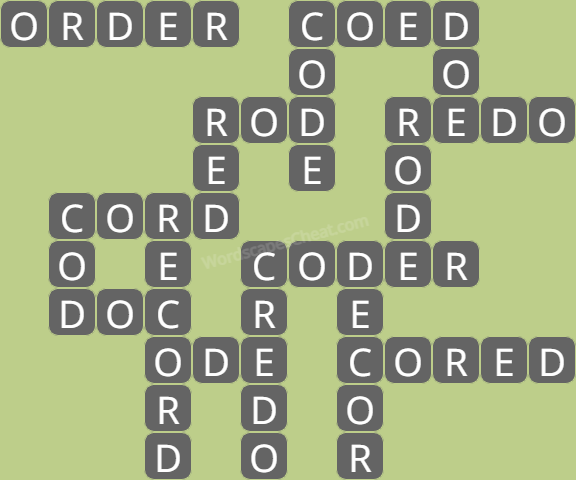 Wordscapes level 6423 answers