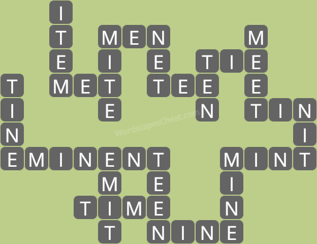Wordscapes level 6443 answers