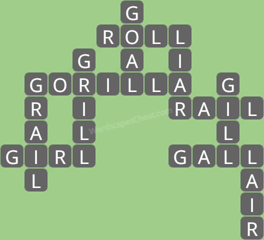 Wordscapes level 6454 answers