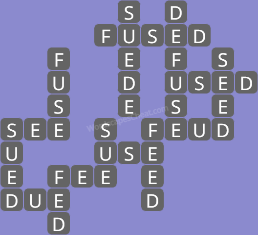 Wordscapes level 6457 answers
