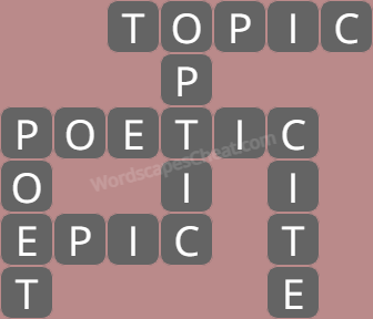 Wordscapes level 6480 answers