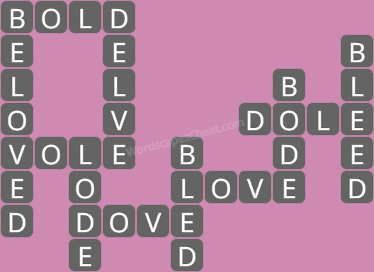 Wordscapes level 6489 answers